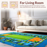 Colorful Urban Playland Aesthetic(Blue)