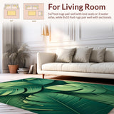 Charming Palm Leaf Motif(Green)