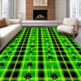 Elegant Green and Black Geometric(Green)