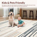 Artistic Neutral Toned Geometric Waves(Beige)