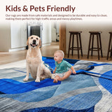 Artistic Contemporary Wildlife Theme(Blue)