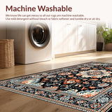 Striking Dark Floral Artistry(Black)