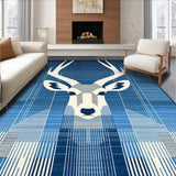Contemporary Rustic Antelope Design(Blue)