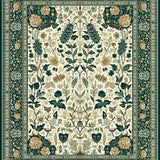 Ultra Soft Area Rug, Non Slip, Stain Resistant, Washable Area Rugs for Living Room, Bedroom, Rustic Nature Inspired Patterns(Beige)