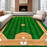 Bold Graphical Baseball Centric Arrangement(Green)