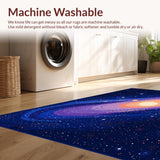 Futuristic Outer Space Motif(Blue)