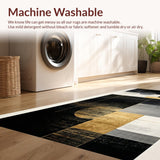 Trendy Vibrant Angular Composition(Black)