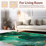 Contemporary Marble Motif Design(Green)