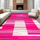 Chic Plush Abstract Visual(Pink)