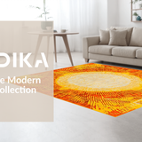 Joyful Multicolored Sun Design(Orange)