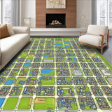 Contemporary Tan Cityscape(Gray)