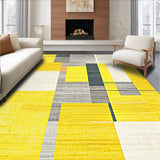 Elegant Tiled Geometry Artistry(Yellow)