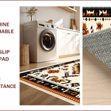 Ultra Soft Area Rug, Non Slip, Stain Resistant, Washable Area Rugs for Living Room, Bedroom, Vintage Camel Bedroom Machine Washable Area Rug(Beige)