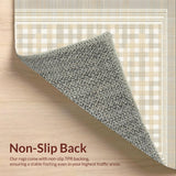 Dynamic Striped Geometric Elegance(Beige)