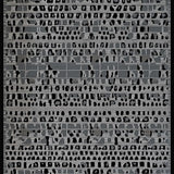 Sophisticated Grey and Black Motif(Blue)