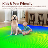 Artistic Whirling Color Spectrum(Blue)