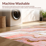 Contemporary Gold Veined Texture(Pink)