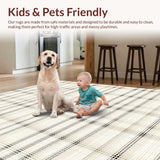 Bold Earthy Plaid Accents(Beige)