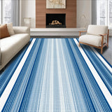 Ultra Soft Area Rug, Non Slip, Stain Resistant, Washable Area Rugs for Living Room, Bedroom, Elegant Bow-Tied Carpet(Blue)
