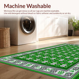 Elegant Eucalyptus Leaf Motif(Green)