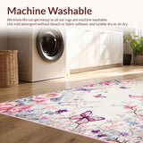 Charming Pink Garden Motif(Ivory)