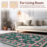 Vintage Floral Art Nouveau Elegance(Green)