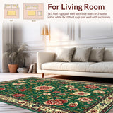 Lush Earth Tones with Intricate(Green)