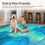 Eye Catching Playful Color Fusion(Blue)