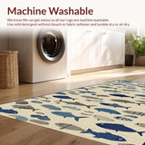 Rustic Earthy Fish Imagery(Beige)