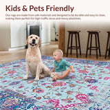 Luxurious Floral Symmetrical Elements(Blue)