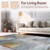 Chic Geometric Layered Effect(Gray)