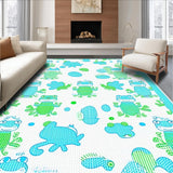 Whimsical Playful Frog Aesthetic(Blue)