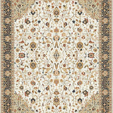 Cozy Woven Diamond Design(Ivory)