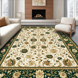 Classic Elegant Leafy Symmetrical Design(Ivory)