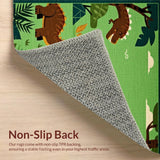 Colorful Dino Adventure Scene(Green)