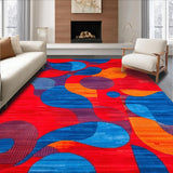 Artful Quirky Textured Arrangement(Red)