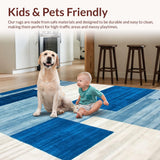 Artistic Modern Blue Tones Design(Blue)