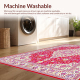 Contemporary Geometric Motif Fusion(Red)