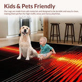 Energetic Modern Lava Texture Visual(Red)