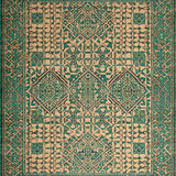 Ultra Soft Area Rug, Non Slip, Stain Resistant, Washable Area Rugs for Living Room, Bedroom, Rustic Modern Trellis Aesthetic(Beige)