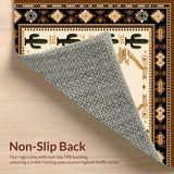 Stylish Low Pile Frontier Design(Beige)