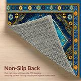 Cultural Geometric Eye Motif(Blue)
