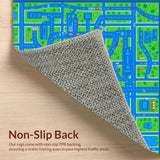Interactive Roadway Exploration Mat(Blue)