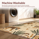 Earthy Toned Whimsical Wildlife Design(Beige)