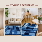 Minimalist Coastal Design Accent(Blue)