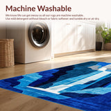 Chic Abstract Cascade Design(Blue)