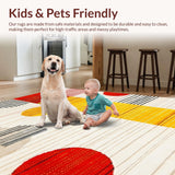 Contemporary Linear Patterned Appeal(Red)