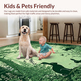 Whimsical Green Flora Elements(Green)