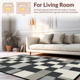 Elegant Round Monochrome Geometric(Gray)