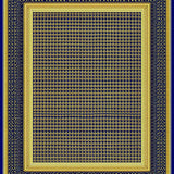 Geometric Modern Border(Blue)